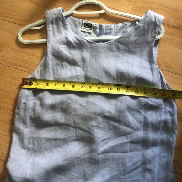 Johnny Was Item light Blue Sleeveless Maxi Dress - Picture 12 of 12